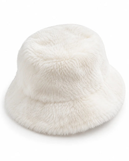 Plush Winter Bucket Hat