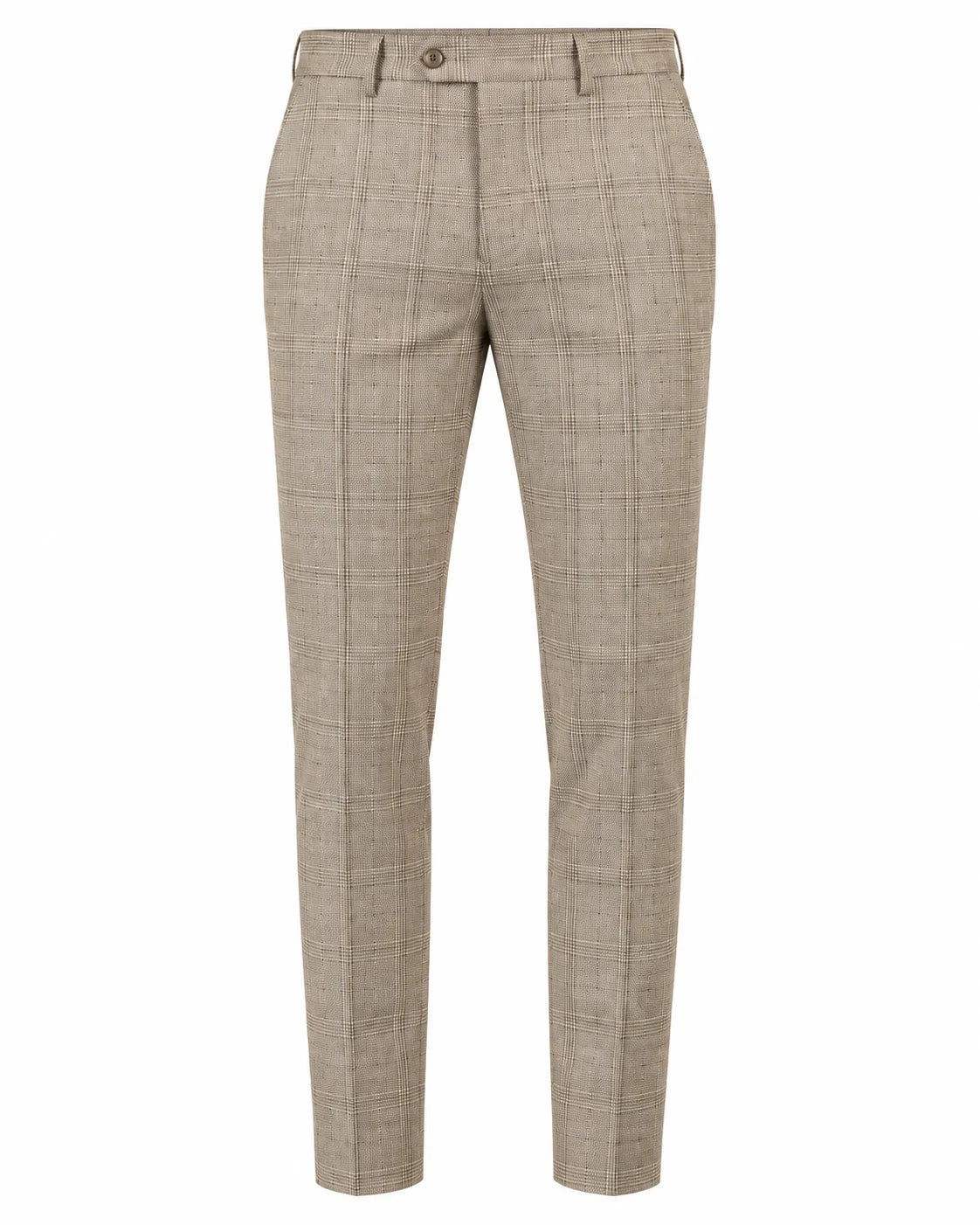 Checked Tailored Trousers