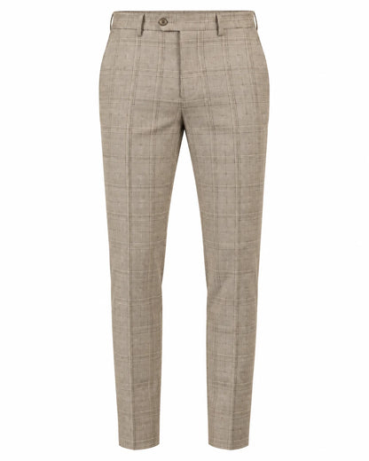 Checked Tailored Trousers