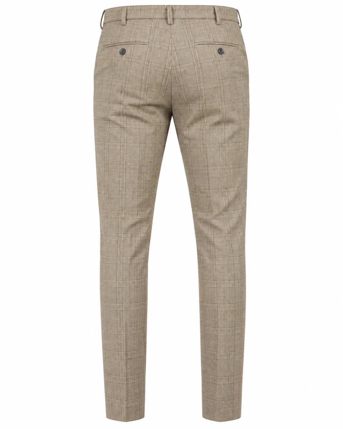 Checked Tailored Trousers