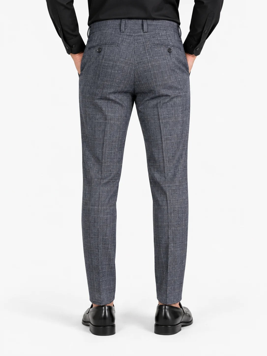 Checked Tailored Trousers