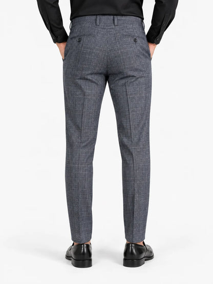 Checked Tailored Trousers