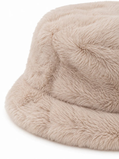 Plush Winter Bucket Hat