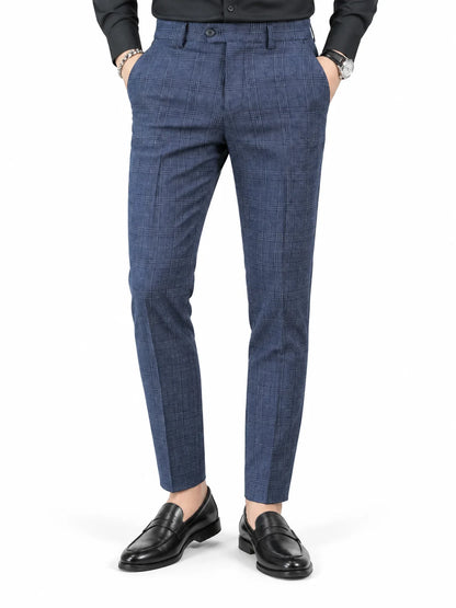 Checked Tailored Trousers