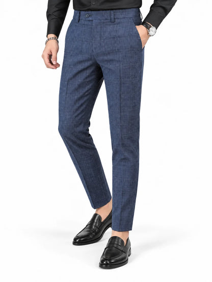 Checked Tailored Trousers