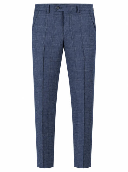 Checked Tailored Trousers